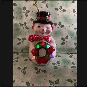 Mr. Christmas Snowman Ornament